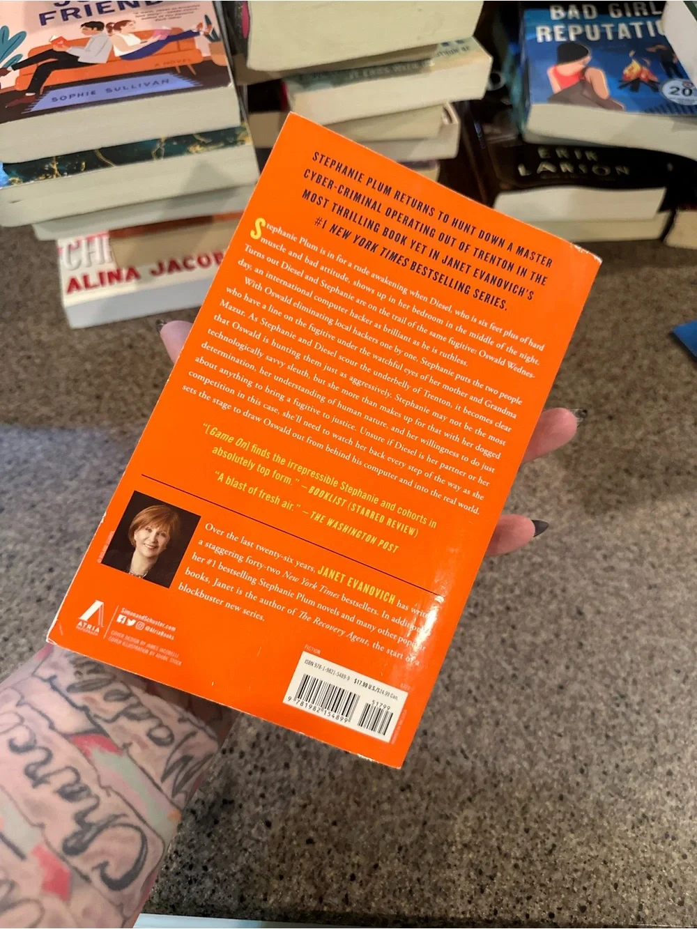 Game On Paperback - Orange Cover